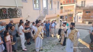 Υποδοχή Ιερού Λειψάνου του Αγίου Δημητρίου Γκαγκαστάθη στην Αμφιλοχία