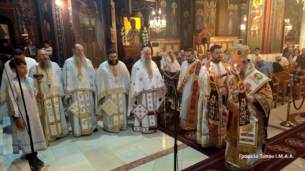 Η εορτή του Αγίου Παντελεήμονος στην Ι. Μ.  Αιτωλοακαρνανίας