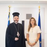 Συνάντηση της Υπουργού Παιδείας με τον νεοεκλεγέντα Αρχιεπίσκοπο Καναδά