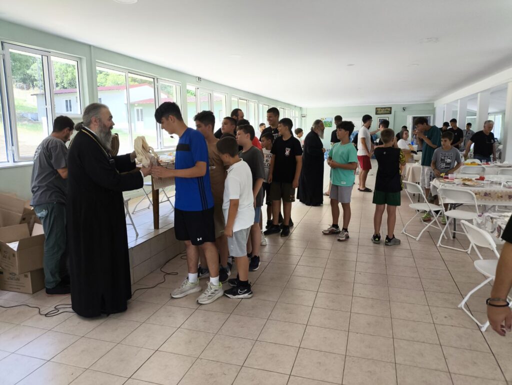 Ο Μητροπολίτης Φλωρίνης στις Κατασκηνώσεις της Μητροπόλεως