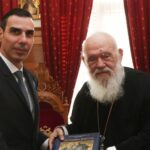 Συνάντηση Αρχιεπισκόπου με τον Υφυπουργό Υγείας Μάριο Θεμιστοκλέους 