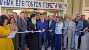 Ο Μητροπολίτης Κορίνθου στα εγκαίνια νέων δομών Υγείας στην Κορινθία