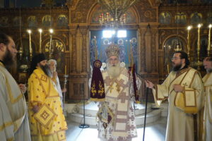 Δισαρχιερατική Θ. Λειτουργία και Μνημόσυνο του μακαριστού Γέροντος π. Νεκταρίου Μαρμαρινού