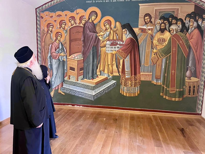 Στην Παλαιά Ιερά Μονή Κάτω Ξενιάς ο Μητροπολίτης Δημητριάδος