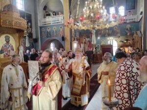 Η μνήμη του Αγίου Μεγαλομάρτυρος και Ιαματικού Παντελεήμονος στην Ι. Μ. Κορίνθου