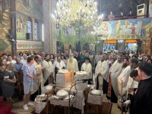 Πανηγύρισε ο Ι. Ναός Αγίου Παντελεήμονος στον Πύργο Ηλείας