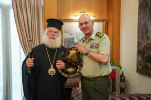 Συνάντηση Αρχηγού ΓΕΕΘΑ με τον Πατριάρχη Αλεξανδρείας