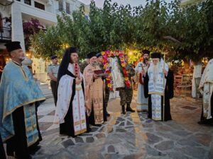 Ποιμαντική επίσκεψη του Μητροπολίτη Σάμου σε Φούρνους και Ικαρία