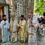 Ο Μητροπολίτης Καρυστίας στην γενέτειρά του τον Κοσμά Κυνουρίας