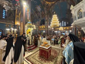 Μέγας Πανηγυρικός Εσπερινός Αγίων Αναργύρων στη Ν. Ιωνία
