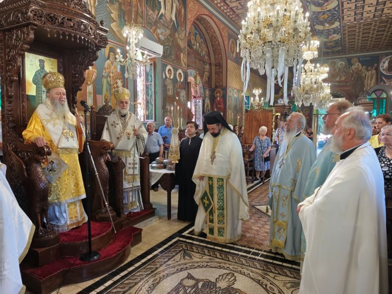Ο εορτασμός των Αγίων Αναργύρων στην Ι. Μητρόπολη Χαλκίδος