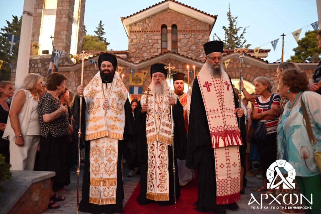 Μεγαλοπρεπής o εορτασμός της Αγίας Μαρίνας στην Εκάλη