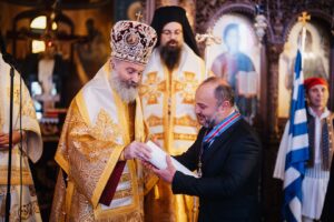 Πανήγυρις της Αγίας Παρασκευής στην Ι. Επισκοπή Χώρας υπό τον Αρχιεπίσκοπο Αυστραλίας 