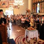 Δισαρχιερατικός Εσπερινός για την Παναγία Τριχερούσα στη Φοινικούντα Μεσσηνίας