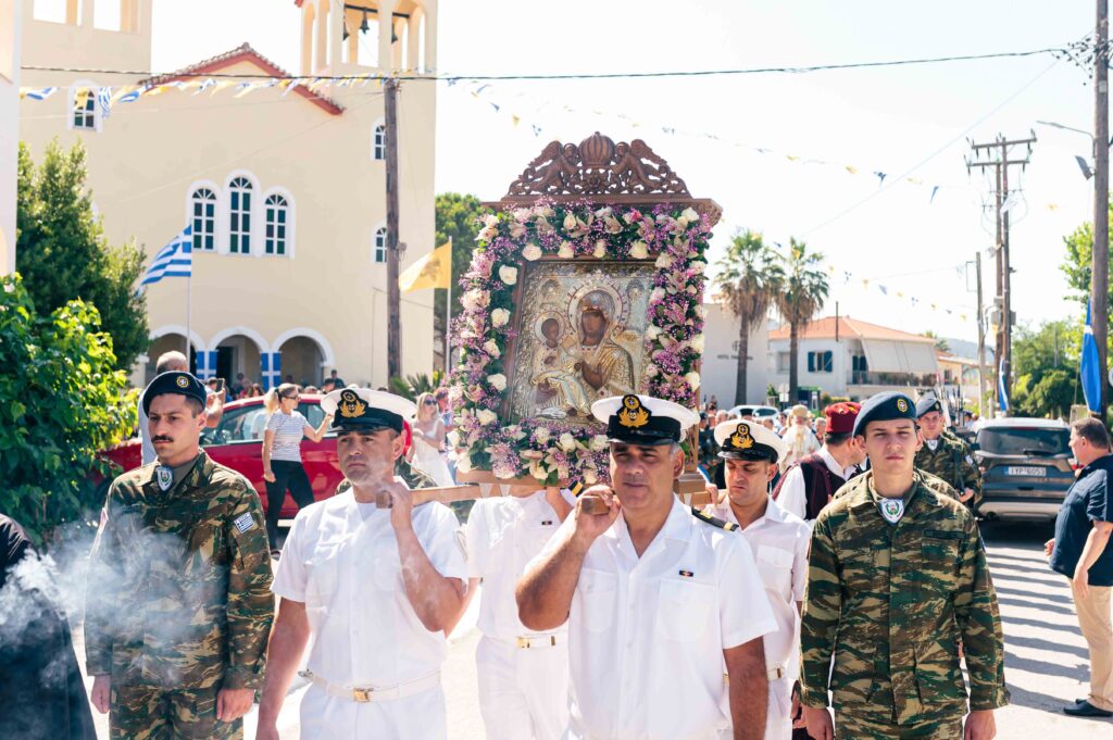 Κορυφώθηκε η πανήγυρη της Παναγίας Τριχερούσας στην Φοινικούντα Μεσσηνίας
