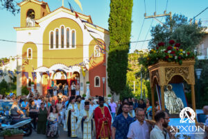 Μεθέορτος Εσπερινός και Λιτανεία στον Ι. Ν. Αγίας Μαρίνας Μελισσίων
