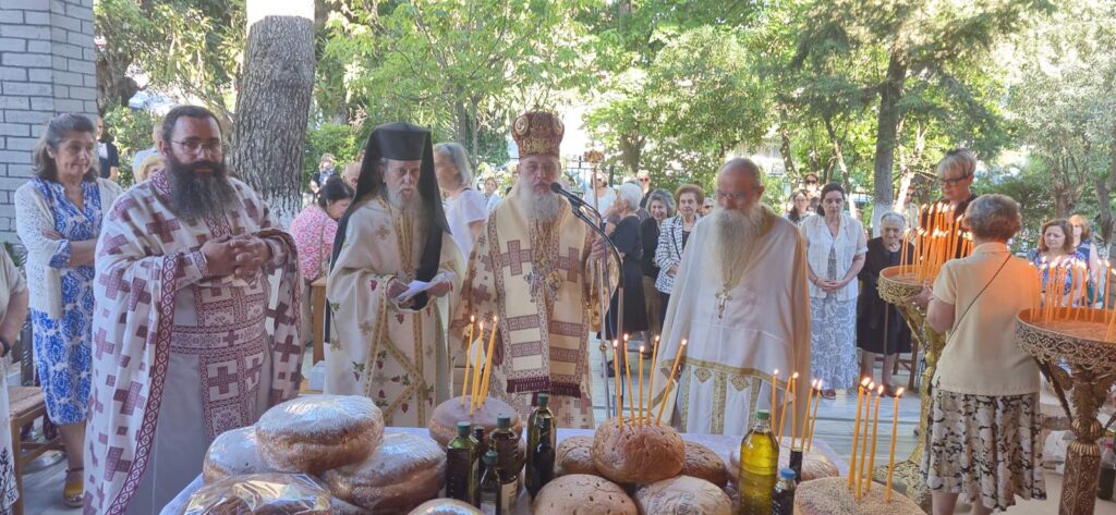 Η μνήμη της Αγίας Παρασκευής στην Ι. Μ. Κηφισίας