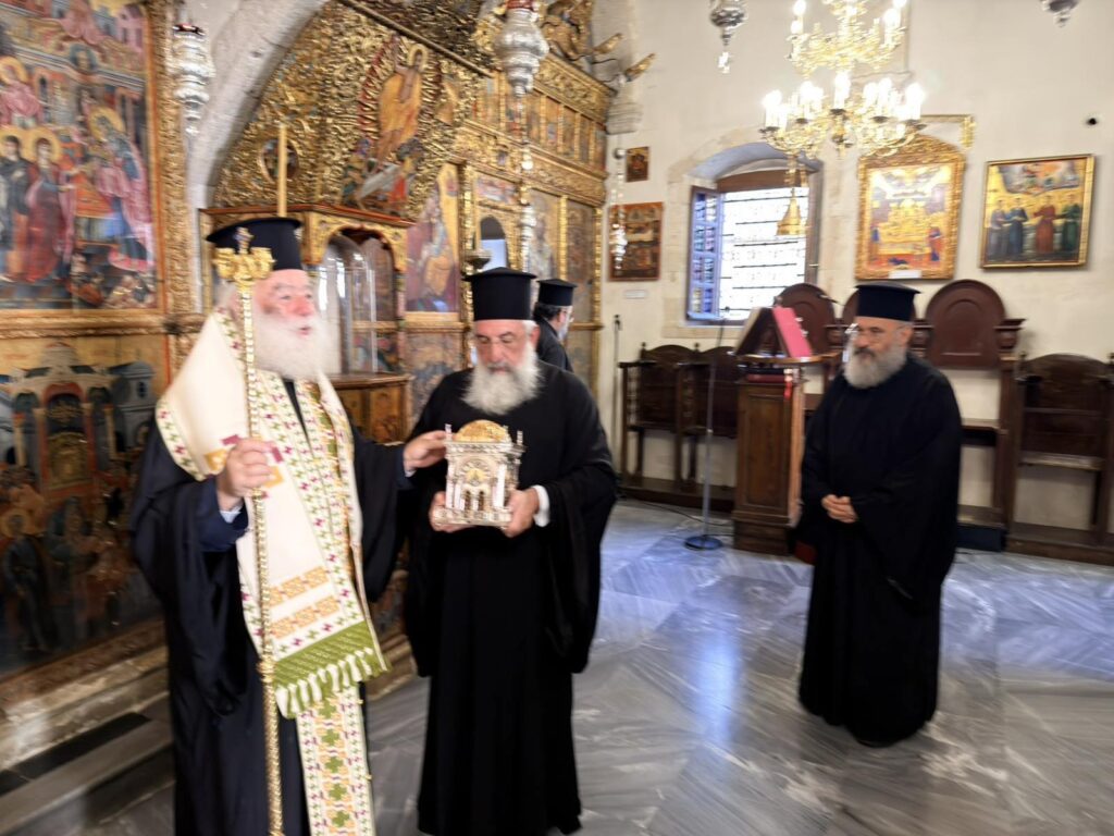 Ο Πατριάρχης Αλεξανδρείας στην Αρχιεπισκοπή Κρήτης και στον Μητροπολιτικό Ναό Αγίου Μηνά