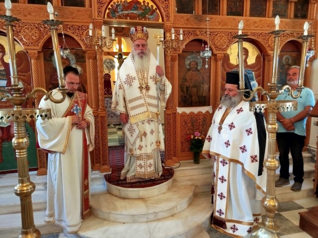 Ο Μητροπολίτης Μαντινείας και Κυνουρίας στον Έλατο Αρκαδίας