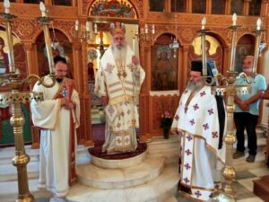 Ο Μητροπολίτης Μαντινείας και Κυνουρίας στον Έλατο Αρκαδίας