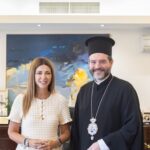 Συνάντηση της Υπουργού Παιδείας με τον νεοεκλεγέντα Αρχιεπίσκοπο Καναδά