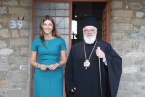 Η Υπουργός Παιδείας στη Ρούσσα