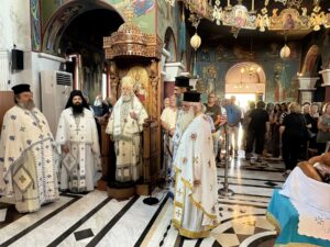 Πανηγύρισε η ανδρώα Ιερά Μονή Παναγίας Κουτσουριώτισσας στη Φωκίδα