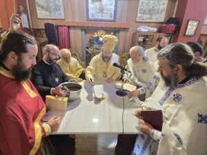 Εγκαίνια Ι. Ναού από τον Μητροπολίτη Κονίτσης