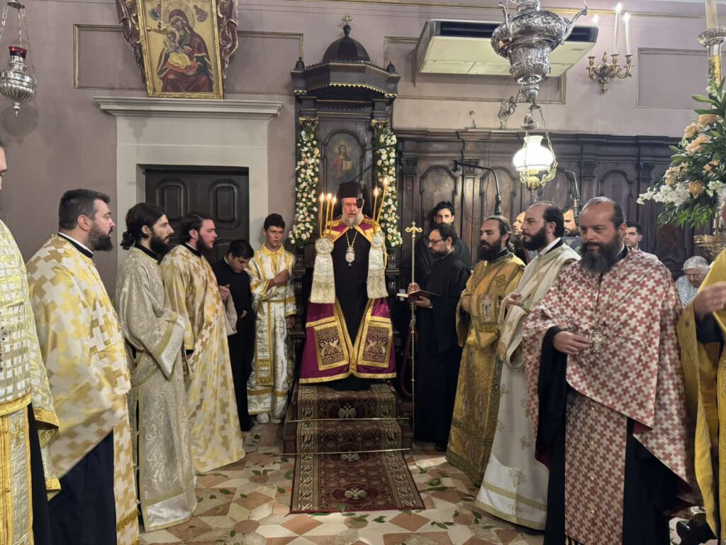 Πολυαρχιερατικός Εσπερινός αναμνήσεως του θαύματος του Αγίου Σπυρίδωνος στην Κέρκυρα
