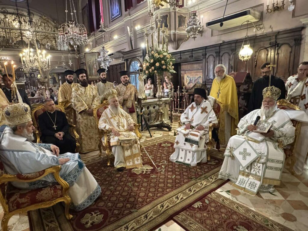 Αρχιερατικό Συλλείτουργο στο Ι. Προσκύνημα του Αγίου Σπυρίδωνος στην Κέρκυρα