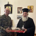 Επίσκεψη του Αρχηγού ΓΕΣ στην Ιερά Αρχιεπισκοπή Κρήτης