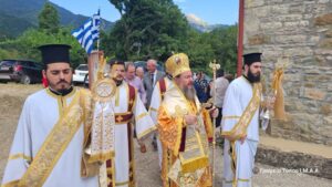 Ανάμνηση υπερφυούς θαύματος των Αρχαγγέλων στην Αμβρακιά Θέρμου