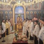 Ο Εσπερινός του Αγίου Κοσμά του Αιτωλού στο Θέρμο Αιτωλοακαρνανίας
