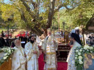 Λαμπρή η Πανήγυρις της Παναγίας Ξενιάς