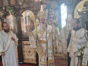 Πανηγυρική Θεία Λειτουργία στην Ιερά Μονή Αγίου Αποστόλου Σίλα Καβάλας