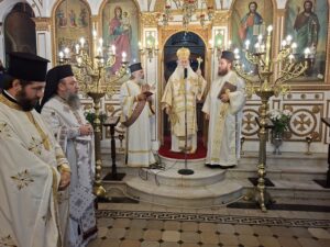 Αρχιερατικές Θείες Λειτουργίες στην Ιερά Μητρόπολη Κορίνθου