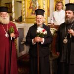Επίσκεψη Οικ. Πατριάρχη, Πατριάρχη Αλεξανδρείας και Αρχιεπισκόπου Αλβανίας στην Ίμβρο