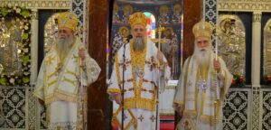 Πολυαρχιερατική Θεία Λειτουργία στον Ι. Ναό Αγίου Ἀλεξάνδρου Παλαιού Φαλήρου
