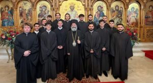 Χειροθεσία δεκαπέντε Αναγνωστών από τον Αρχιεπίσκοπο Αυστραλίας Μακάριο στο Σύδνεϋ