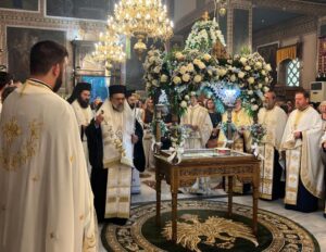Ο Εσπερινός της Κοιμήσεως της Θεοτόκου στην Μεσσηνία