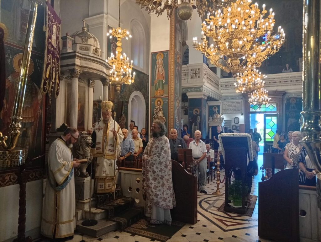 Η εορτή του Αγίου Γερασίμου του εκ Καρύστου στον Ι. Ν. Αγίου Νικολάου Καρύστου