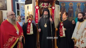 Πανηγυρικός Εσπερινός της Αποτομής της Κεφαλής του Προδρόμου στο Κιβέρι Αργολίδος