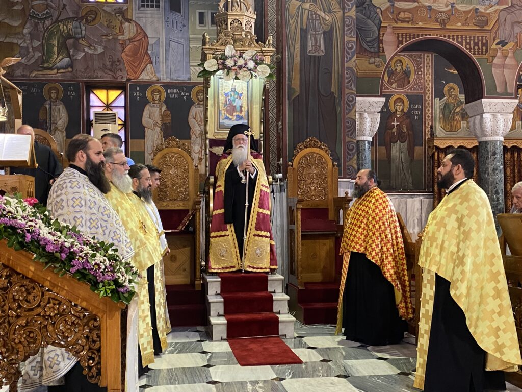Δημητριάδος: «Η Παναγία μας δείχνει τον δρόμο της ταπείνωσης και της σιωπής»
