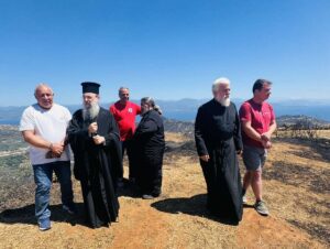 Πατρῶν Χρυσόστομος: «Εὐχαριστοῦμε εὐγνωμόνως τούς Πυροσβέστες…»