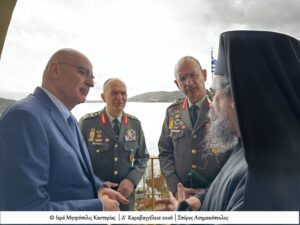 Ευχαριστίες για την παραχώρηση τμήματος στρατοπέδου στην Ι. Μ. Καστορίας για κοινωφελή σκοπό
