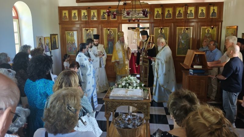 Αρχή Δεκαπενταυγούστου στην Ιερά Μητρόπολη Χαλκίδος