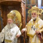 Ο εορτάσμος της Μεταμορφώσεως στην Ι. Μονή Οσίου Δαβίδ στην Εύβοια