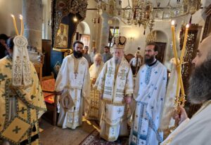 Η Δεσποτική εορτή της Μεταμορφώσεως του Σωτήρος στην Ι. Μ. Καρυστίας