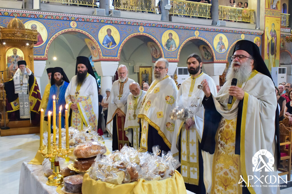 Πανηγυρικός Εσπερινός στον Ι. Ναό Μεταμορφώσεως του Σωτήρος Μοσχάτου