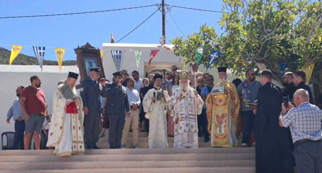 Τα Αντικύθηρα εόρτασαν τον Προστάτη τους Άγιο Μύρωνα